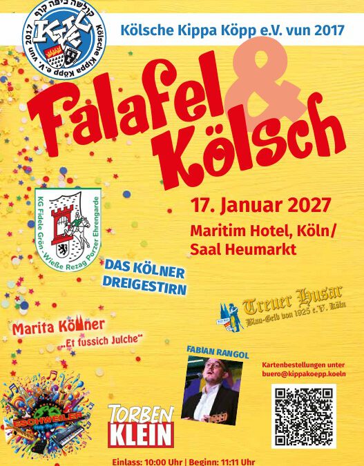 Sonntag, 17. Januar – Kölsche Kippa Köpp