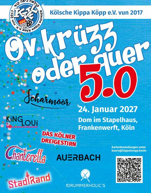 Sonntag, 24. Januar – Kölsche Kippa Köpp
